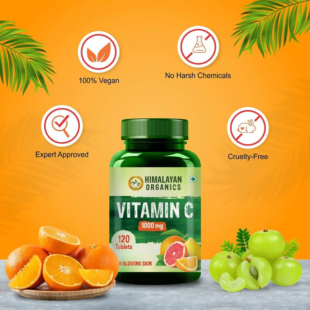 Himalayan Organics Vitamin C 1000 mg Tablets | Swadesiicart