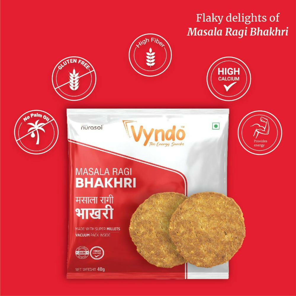 Vyndo Bhakhri Mini Snack Pack Combo - Swadesiicart