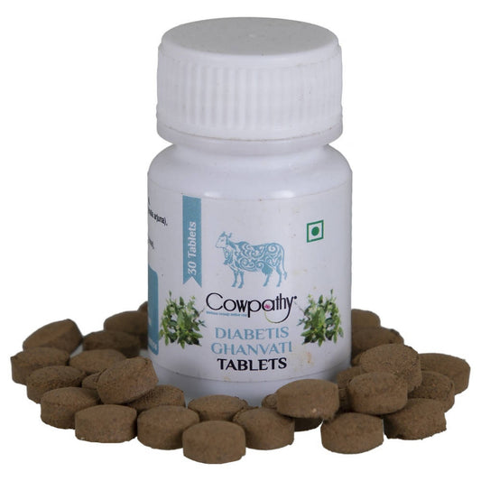 Cowpathy Diabitis Ghanvati Tablets | Swadesiicart