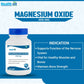 Healthvit Magnesium Oxide 370mg Capsules | Swadesiicart