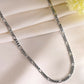 VOJ Silver Plated Cuban Link Chain | Swadesiicart