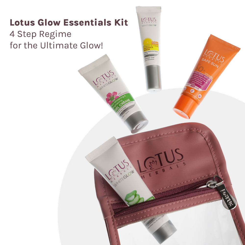 Lotus Herbals Glow Essentials Kit - Swadesiicart