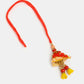 NVR Women Set of 2 Red Beaded Lumba Rakhi With Roli Chawal | Swadesiicart