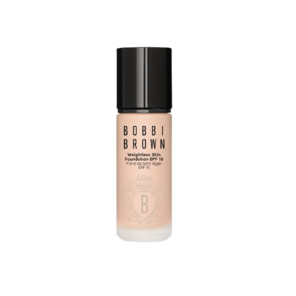 Bobbi Brown Mini Weightless Skin Natural Matte Finish Foundation SPF 15 - Warm Ivory | Swadesiicart
