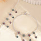 VOJ Set of 2 Silver Plated Meenakari Multi Color Anklet - Swadesiicart