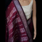 DEIANA'S Beautiful Designer Golden zari Soft Lichi Silk Saree - Wine - Swadesiicart