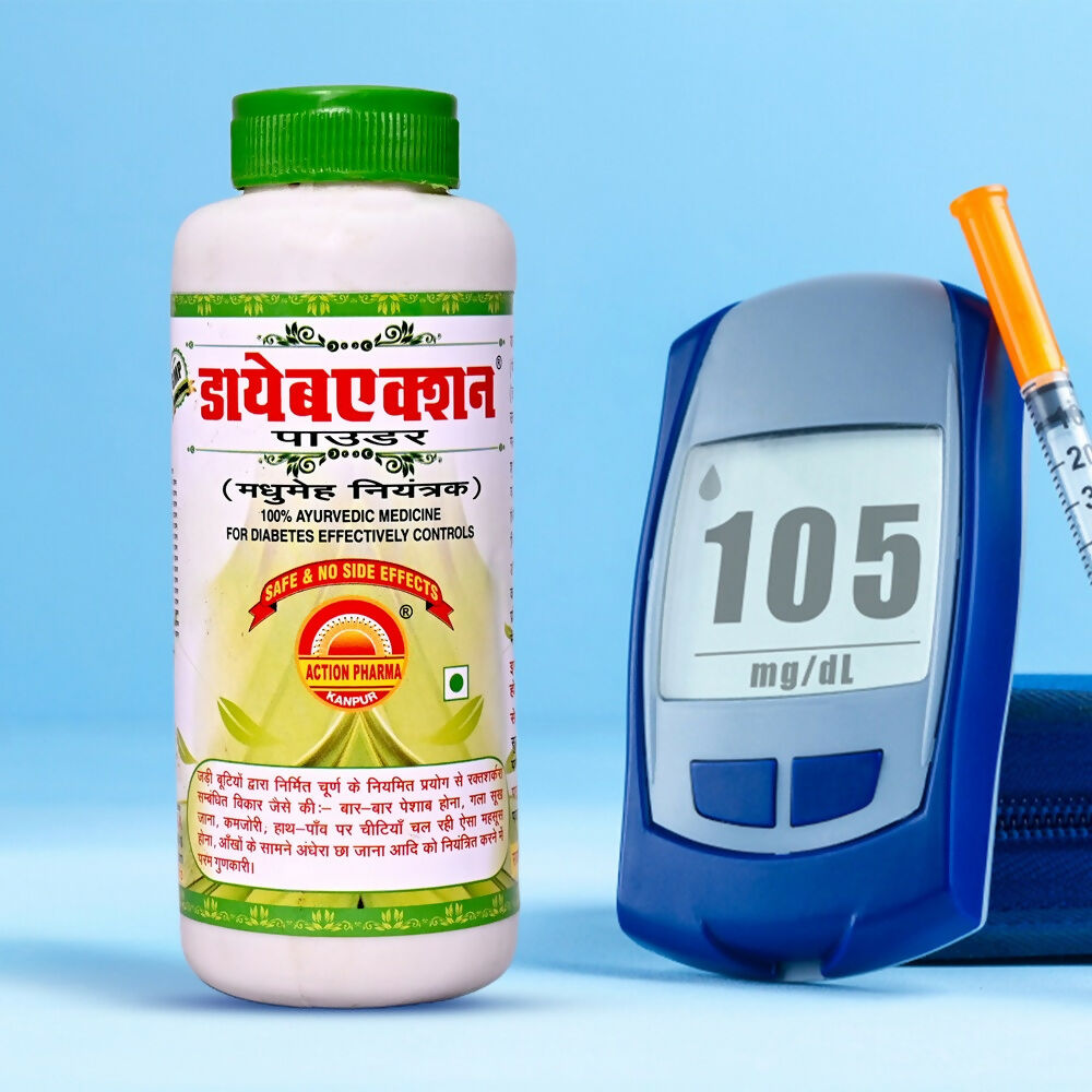 Action Pharma Diabaction Powder | Swadesiicart