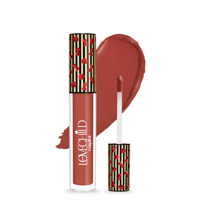 LoveChild By Masaba Gupta Get Rollin Transfer-proof Brick Nude Liquid Lipstick | Swadesiicart