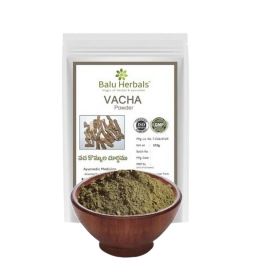 Balu Herbals Sweet Flag (Vacha) Powder - Balu Herbals