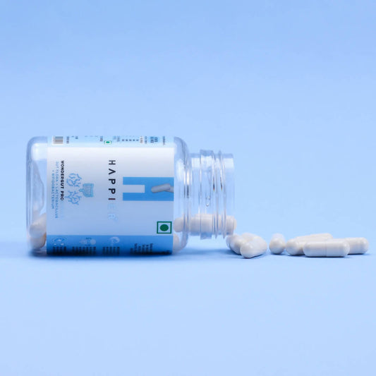 Happier Wondergut Probiotics Capsules - Swadesiicart