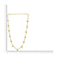 Brass Antique Polish Necklace - Ruby Raang
