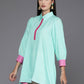 Ahalyaa Women's Traditional wear Tunic - Blue | Swadesiicart