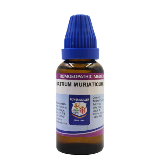 Father Muller Natrum Muriaticum Dilution - Swadesiicart