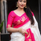 Rani Silk Zari Woven Saree with Unstitched Blouse - Hiral Fashion | Swadesiicart
