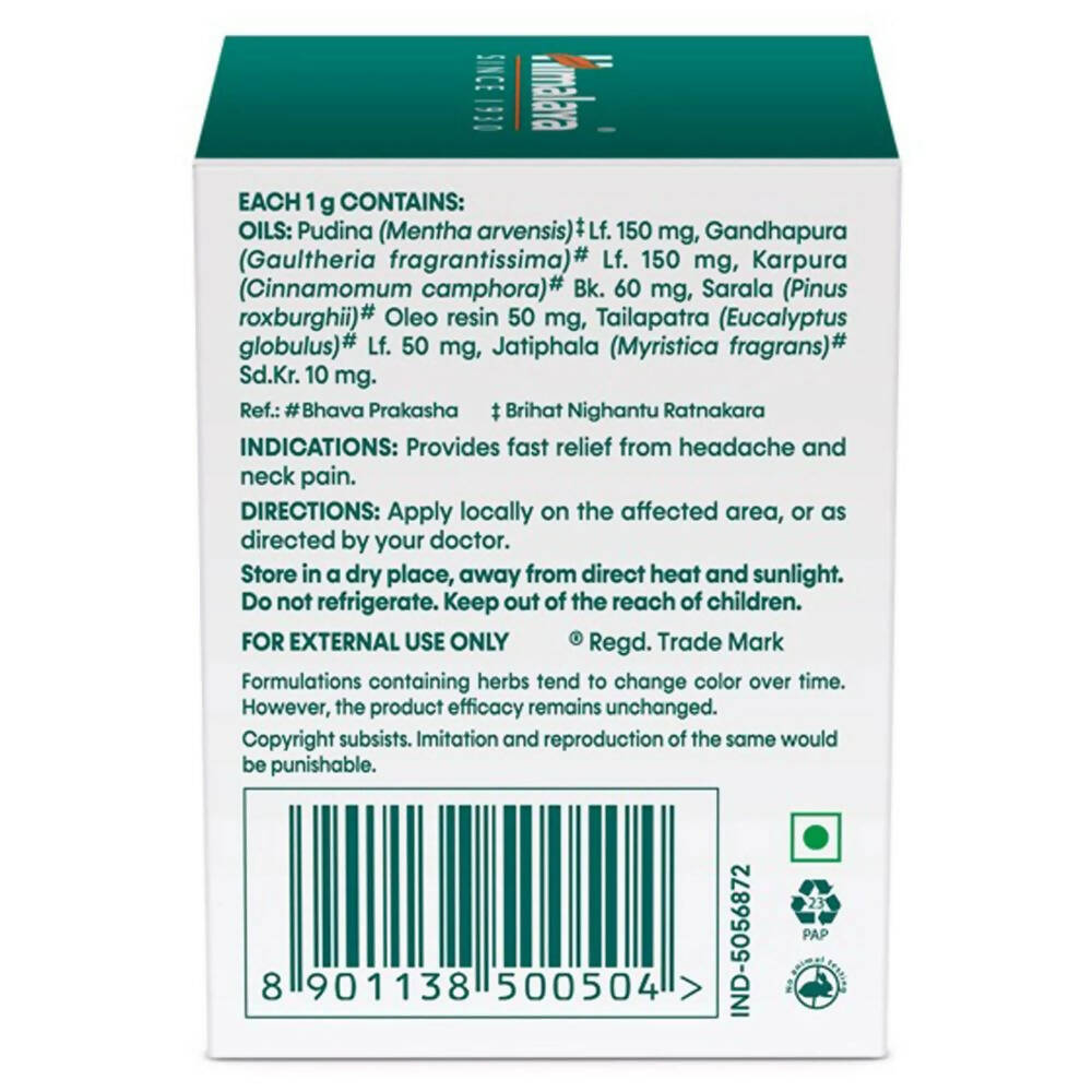 Himalaya Herbals Rumalaya Pain Balm | Swadesiicart