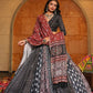 AI Fashion Black Crepe Designer Navratri Wear Lehenga Choli Collection