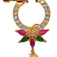 Multicolor AD Designer Beautiful Nose Ring | Swadesiicart