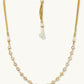 Nuyug 22K Gold-Plated Kundan & Pearl Studded Matha Patti Head Jewellery | Swadesiicart