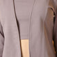 Myshka Women's Lavender Solid Coat With Trousers - Swadesiicart