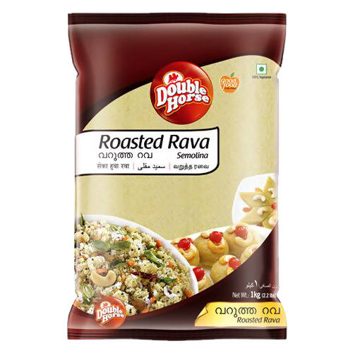 Double Horse Semolina Roasted Rava - Swadesiicart