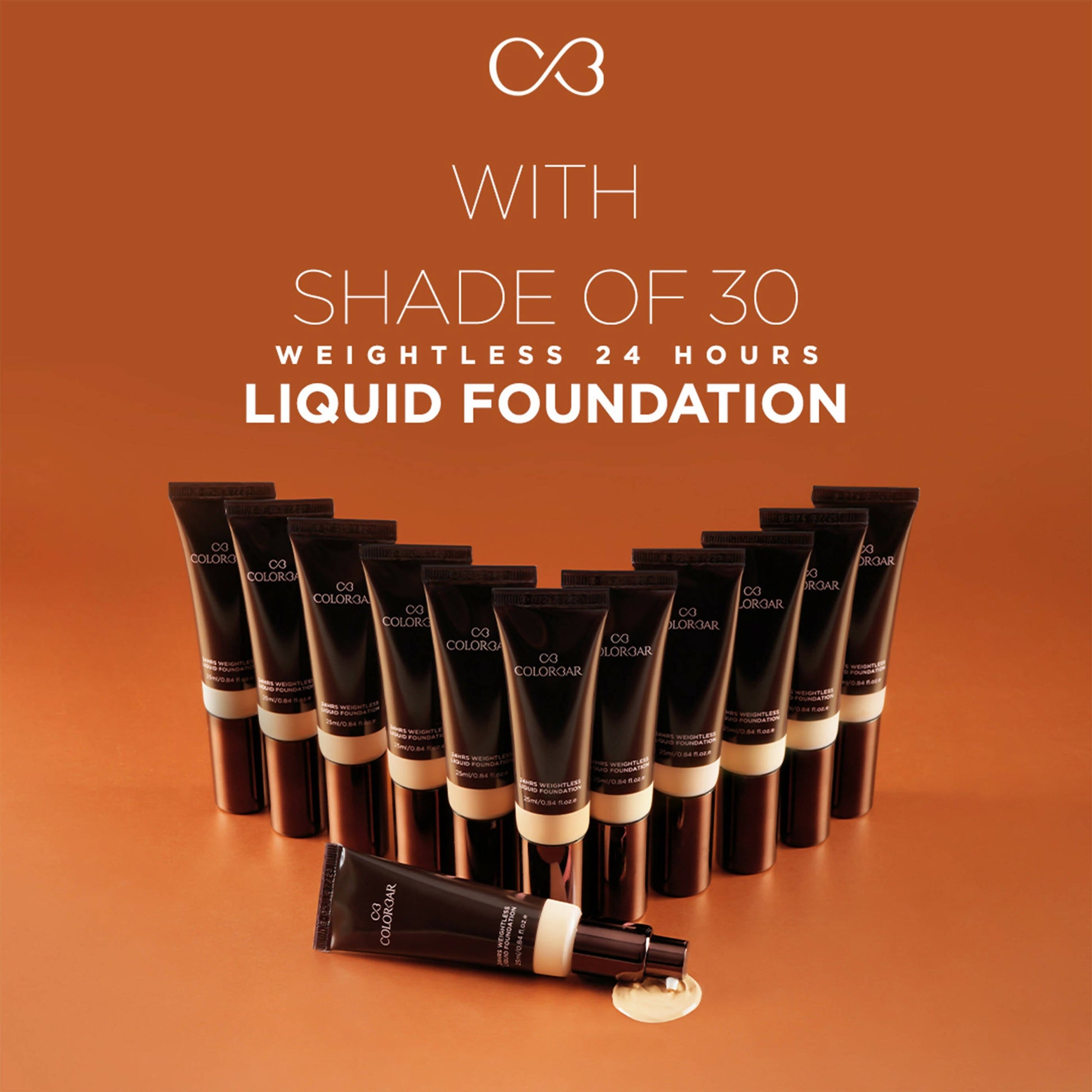 Colorbar 24Hrs Weightless Liquid Foundation Fw 3.3 - Swadesiicart