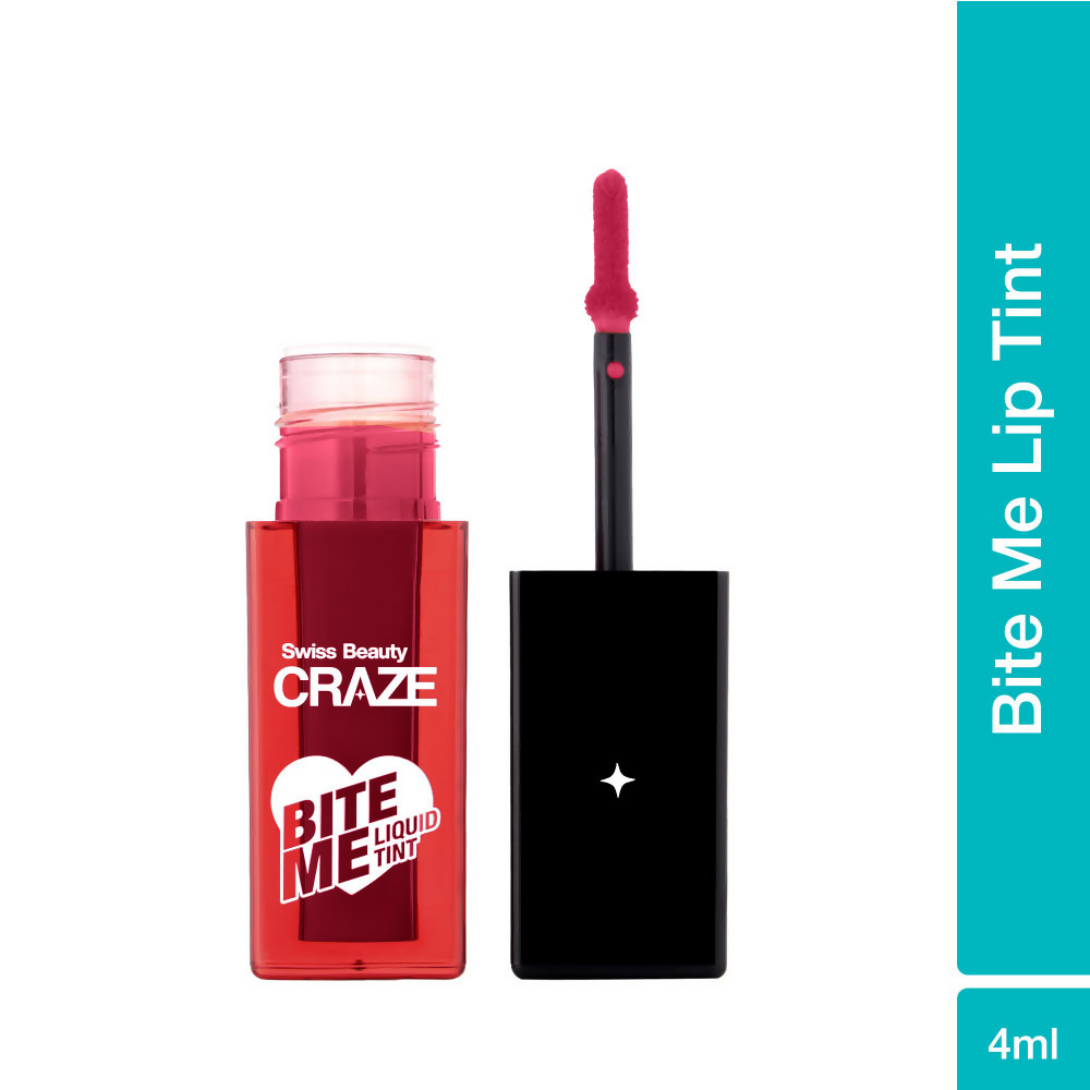 Swiss Beauty Craze Bite Me Liquid Tint - 4 Love Bite | Swadesiicart