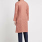 Ethnic India Pink Men's Kurta Floral Polyester | Swadesiicart