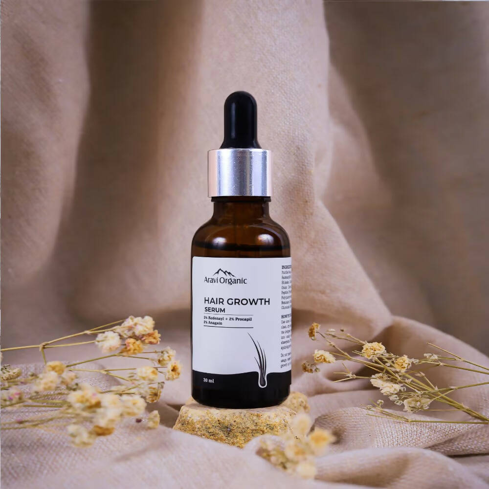 Aravi Organic Advanced Hair Growth Serum | Swadesiicart