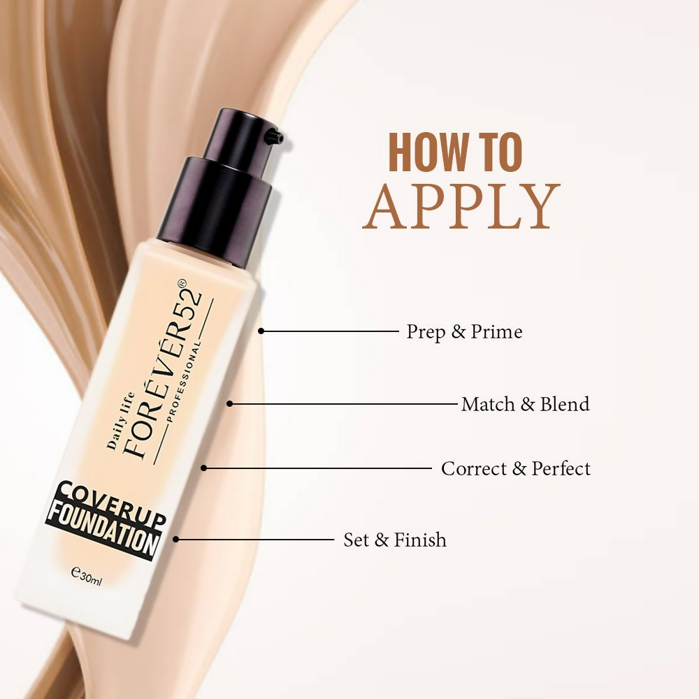 Daily Life Forever52 Coverup Foundation - FCU20.2 | Swadesiicart