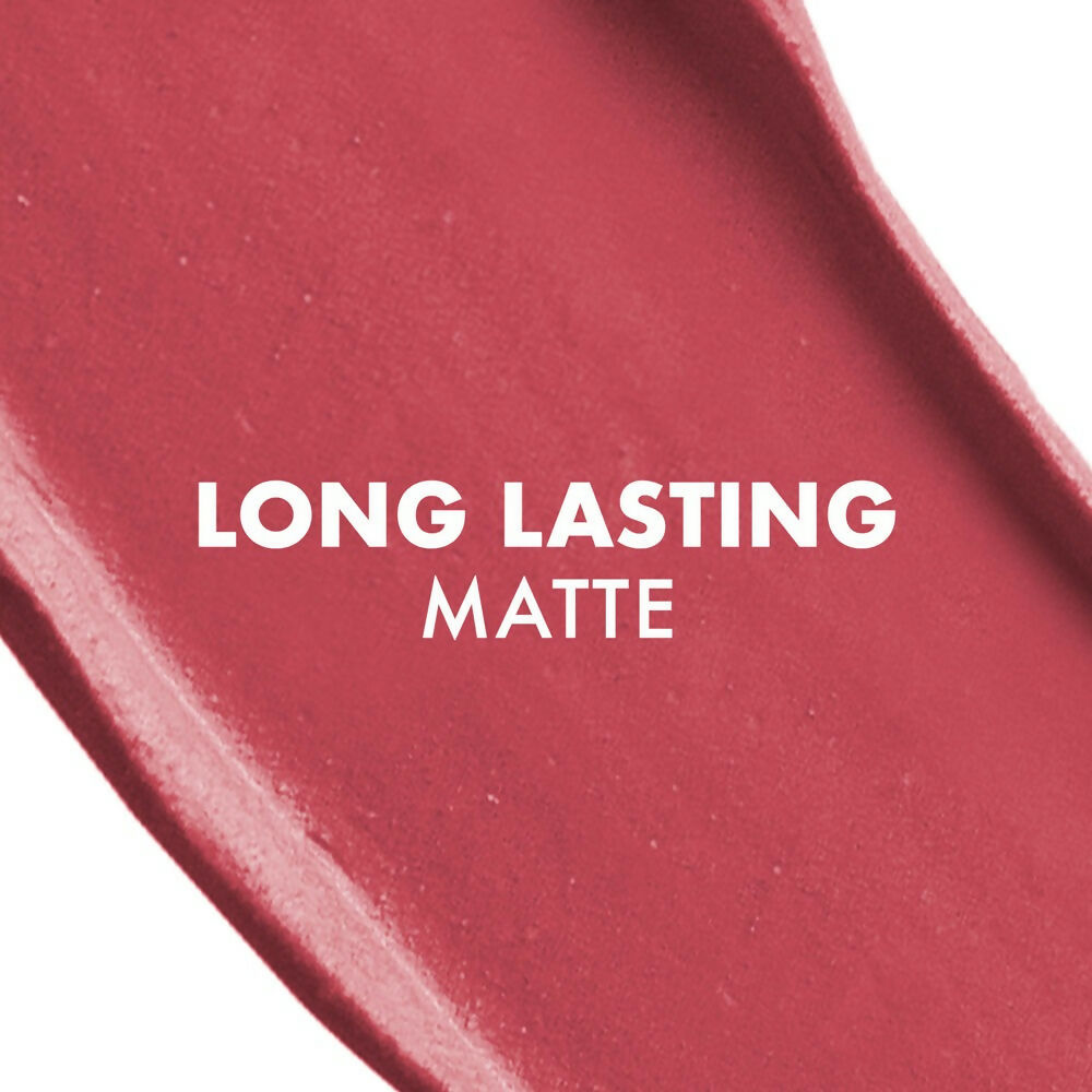 Lakme Cushion Matte Lipstick - Mauve Spice - Swadesiicart