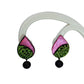 Terracotta Water Drop Ear Studs