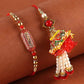 Capsule & Lumba Rakhi With Dairy Milk