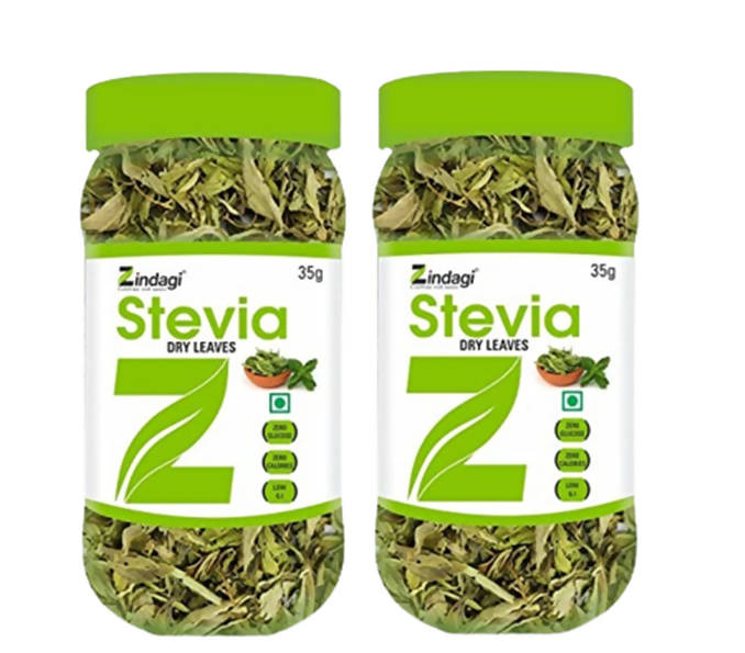 Zindagi Stevia Dry Leaves - Swadesiicart