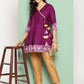 Ahalyaa Women's Traditional wear Tunic - Purple | Swadesiicart