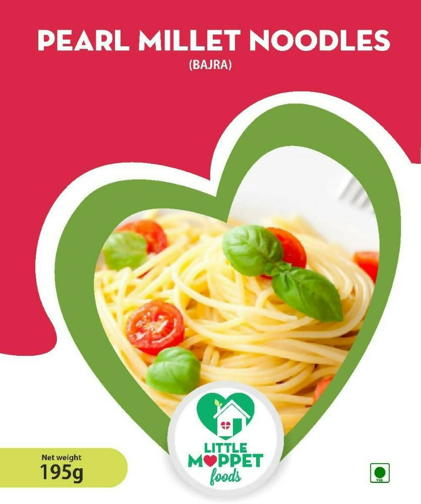 Little Moppet Foods Pearl Millet Noodles - Swadesiicart