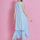 Women Republic Powder Blue Hand Embellished Kurta With Harem Pants | Swadesiicart