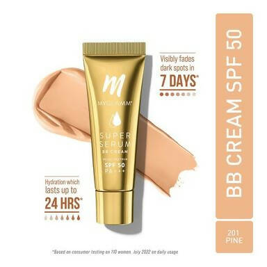 MyGlamm Super Serum BB Cream - 201 Pine - Swadesiicart