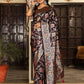 Shree Shyam Fashion Wine Silk Saree