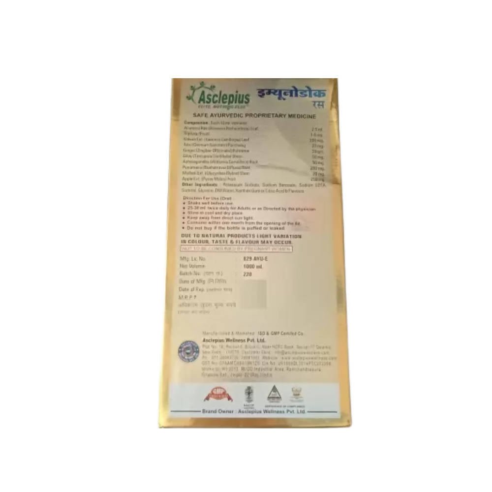 Asclepius Immunodoc Ras | Swadesiicart