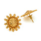 Ruby Raang Golden Choker with Round Studs | Swadesiicart