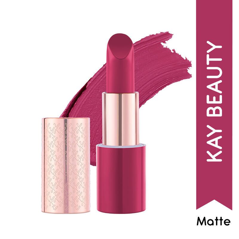 Kay Beauty By Katrina Kaif Matte Drama Long Stay Lipstick - Superhit | Swadesiicart