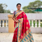 PR Fashion Rani Pink Soft Banarasi Silk With Zari Weaving Meenakari Design Saree | Swadesiicart