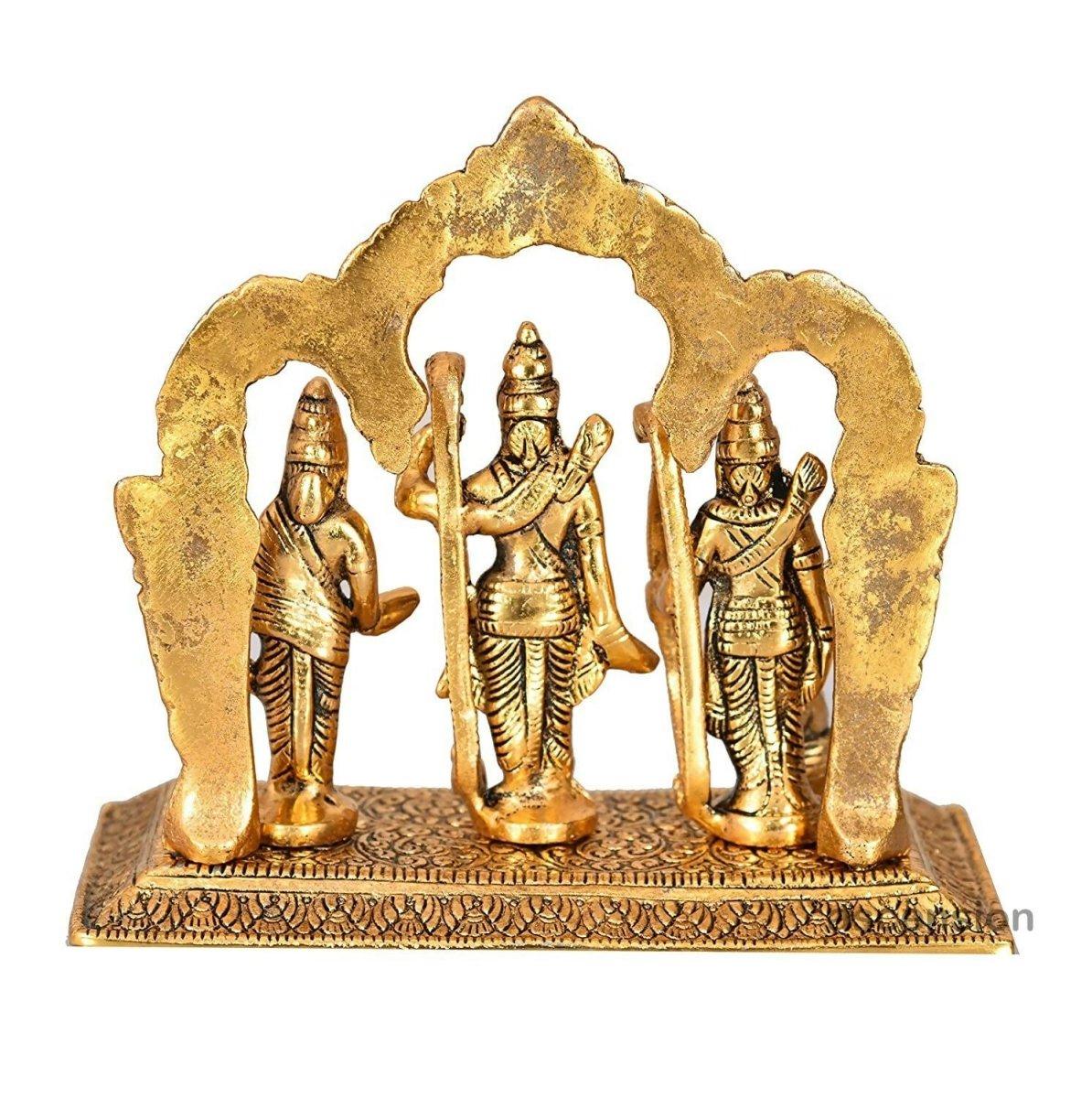 Ascension Metal Lord Ram Darbar Idol - Swadesiicart