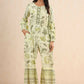 Juniper Women Lightolive Rayon Printed Straight Jumpsuit - Swadesiicart