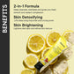 Quench Botanics Yuzu Fine 2-in-1 Vitamin C Scrub and Clay Mask - Korean Skincare | Swadesiicart