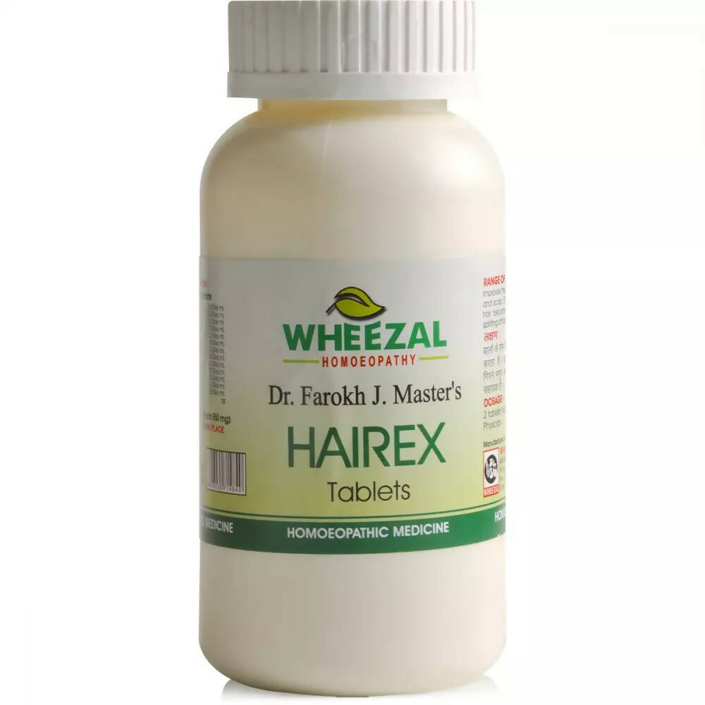 Wheezal Homeopathy Hairex Tablets - Swadesiicart