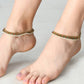 Mominos Fashion Kamal Johar Multi Kundan Anklets With Pearls | Swadesiicart