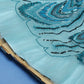 House of Panchhi Seagreen Net Sequins Embroidered Lehenga & Blouse with Dupatta | Swadesiicart