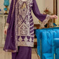 Anaita Purple Vichitra Simar With Embroidery Coding Sequence Stitched Salwar Suit