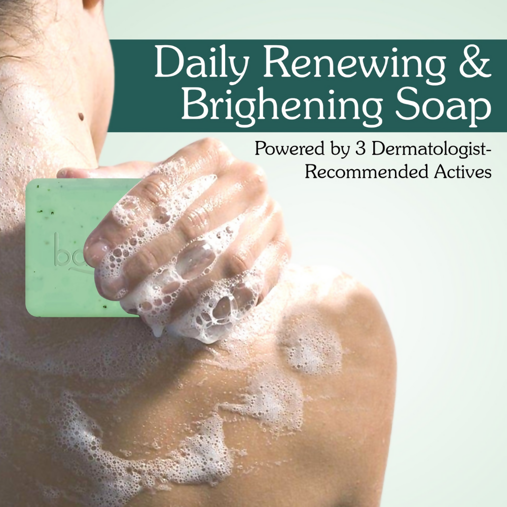 Bake 8% Glycolic Acid Scrub Treatment Soap | Swadesiicart